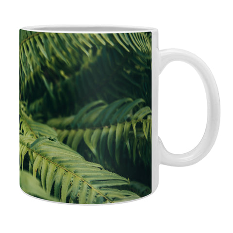 Hannah Kemp Green Ferns Photo Coffee Mug