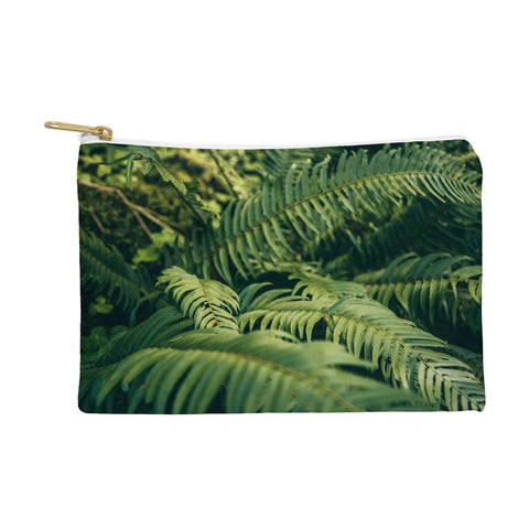 Hannah Kemp Green Ferns Photo Pouch