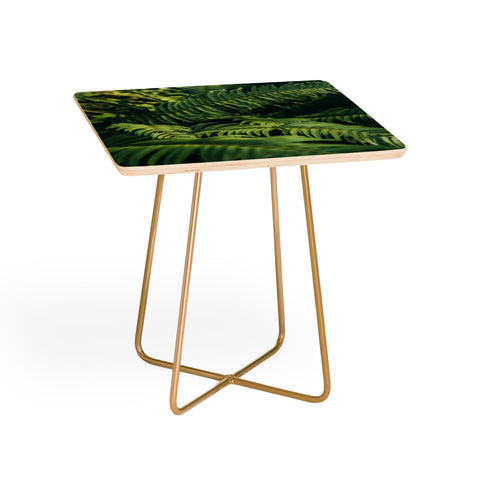 Hannah Kemp Green Ferns Photo Side Table