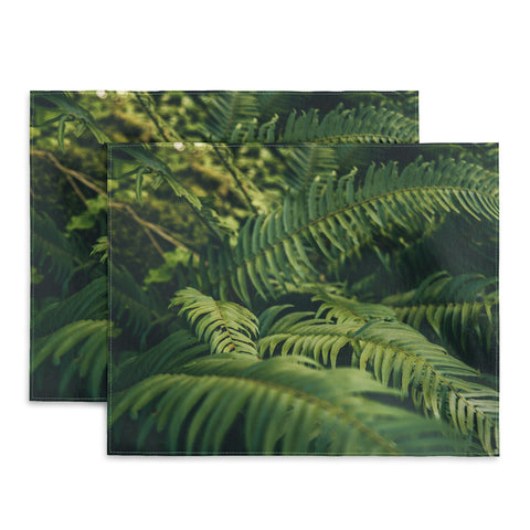 Hannah Kemp Green Ferns Photo Placemat