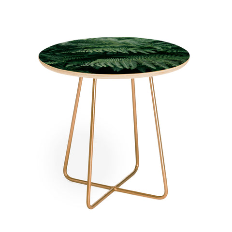 Hannah Kemp Green Ferns Round Side Table