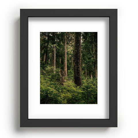 Hannah Kemp Green Forest Recessed Framing Rectangle