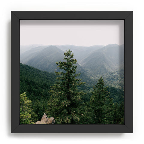 Hannah Kemp Green Forest Landscape Recessed Framing Square