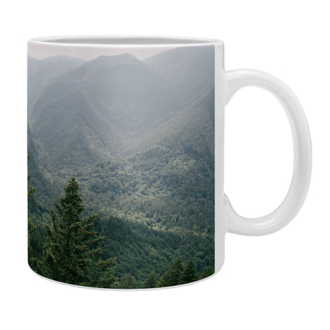 Hannah Kemp Green Forest Landscape Coffee Mug