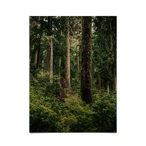 Hannah Kemp Green Forest Poster