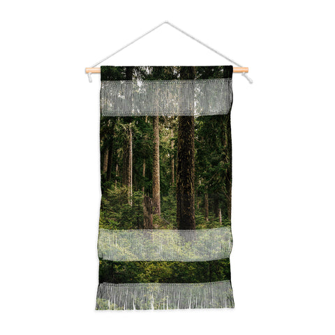 Hannah Kemp Green Forest Wall Hanging Portrait