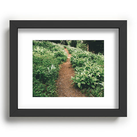 Hannah Kemp Green Hiking Trail Recessed Framing Rectangle