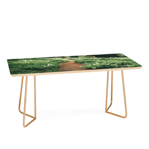 Hannah Kemp Green Hiking Trail Coffee Table