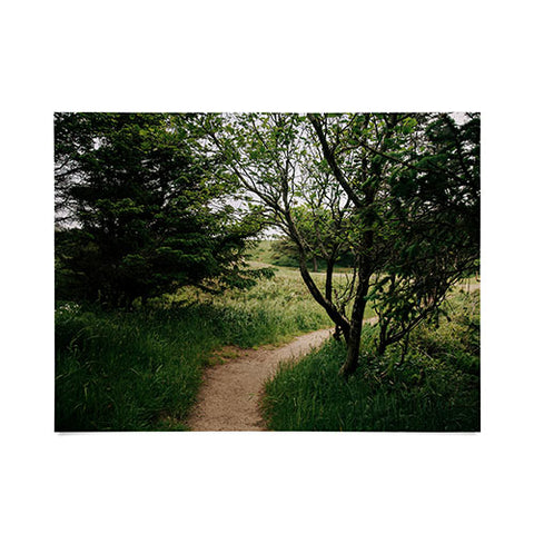 Hannah Kemp Green Pathway Poster