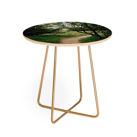 Hannah Kemp Green Pathway Round Side Table
