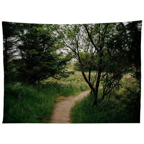 Hannah Kemp Green Pathway Tapestry