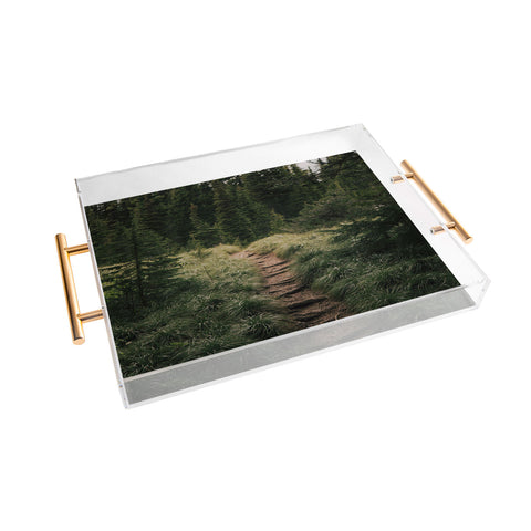 Hannah Kemp Green Way Acrylic Tray