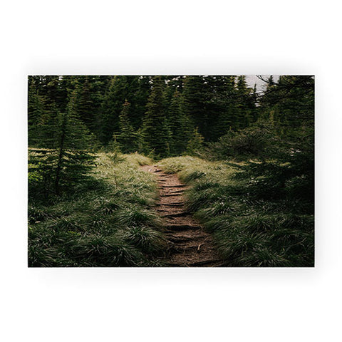 Hannah Kemp Green Way Welcome Mat