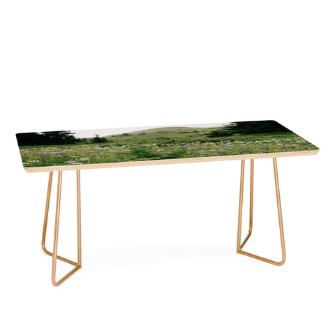Hannah Kemp Green Wildflower Landscape Coffee Table