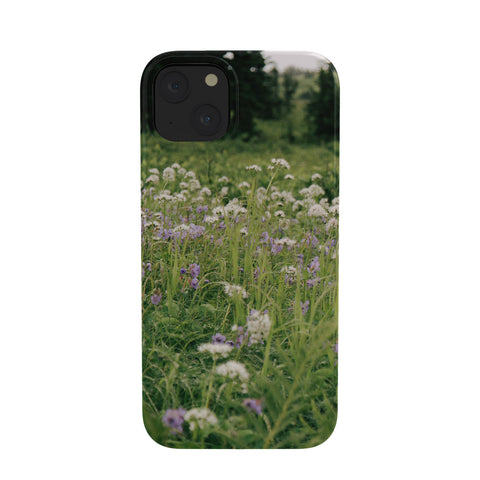 Hannah Kemp Green Wildflower Landscape Phone Case