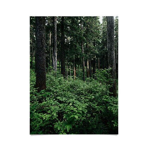 Hannah Kemp Green Woods Poster