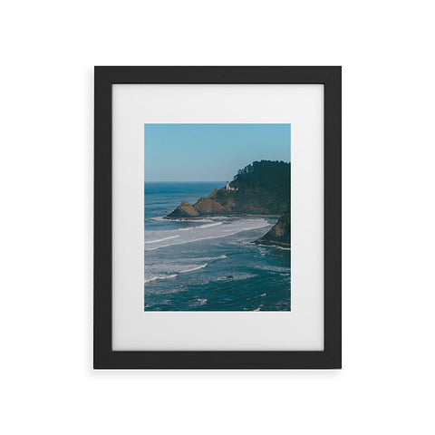Hannah Kemp Heceta Framed Art Print