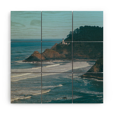 Hannah Kemp Heceta Wood Wall Mural