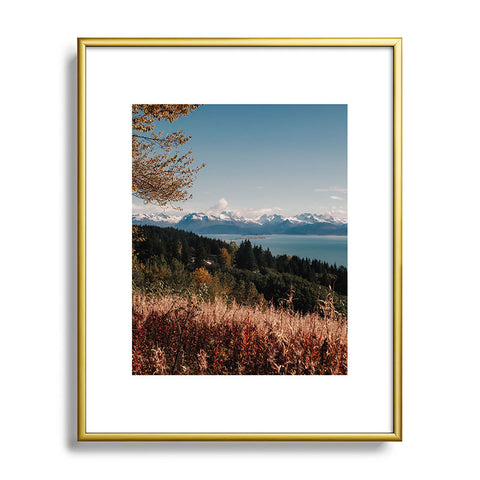 Hannah Kemp Homer Metal Framed Art Print