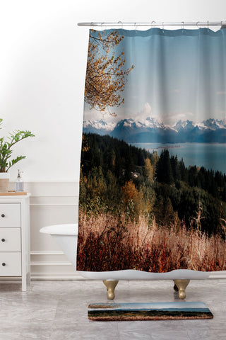 Hannah Kemp Homer Shower Curtain And Mat