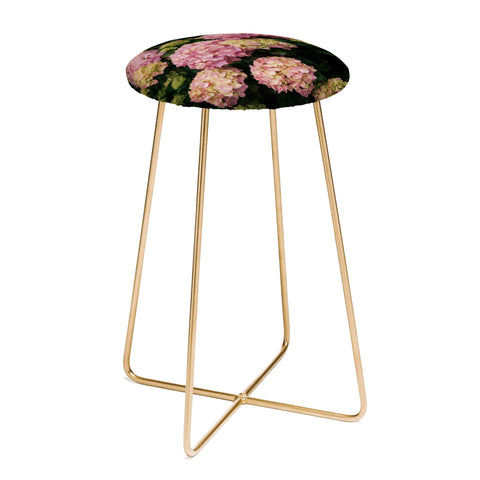 Hannah Kemp Hydrangeas Counter Stool
