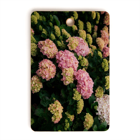 Hannah Kemp Hydrangeas Cutting Board Rectangle