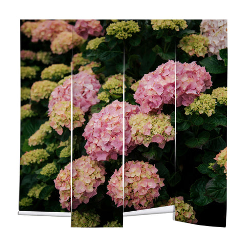 Hannah Kemp Hydrangeas Wall Mural