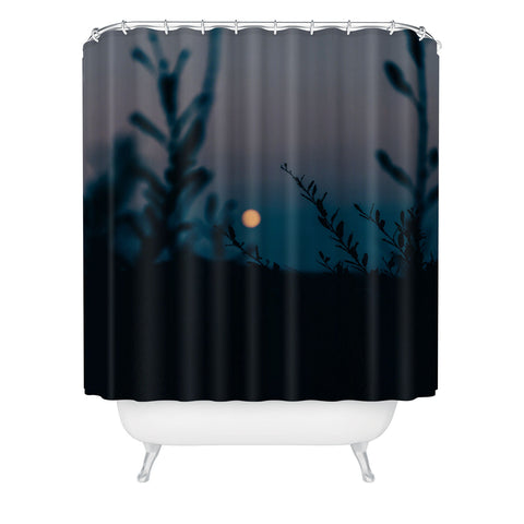 Hannah Kemp In The Moonlight Shower Curtain