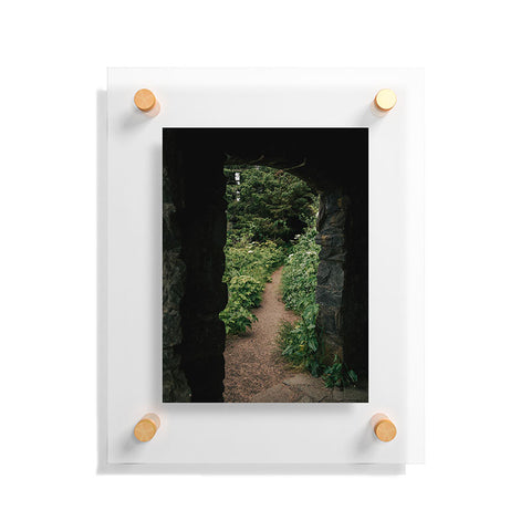 Hannah Kemp Just through there Floating Acrylic Print