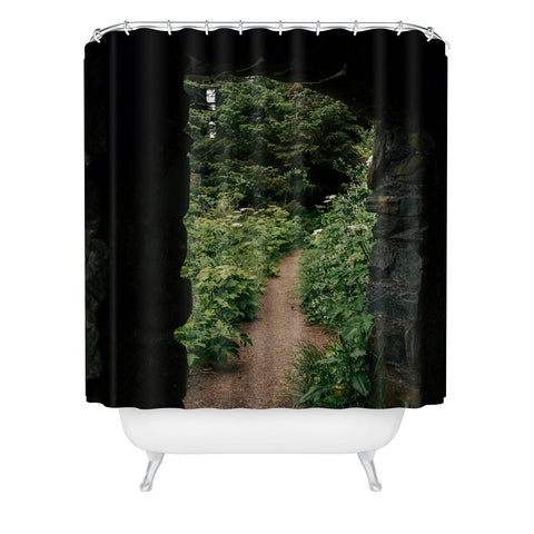 Hannah Kemp Just through there Shower Curtain