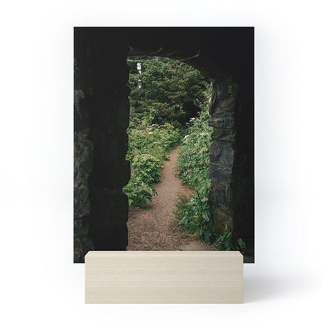 Hannah Kemp Just through there Mini Art Print