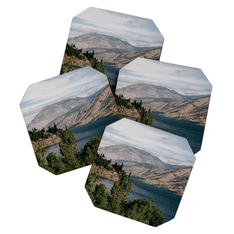 Hannah Kemp Lake Chelan Coaster Set