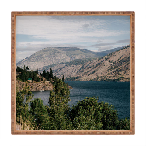Hannah Kemp Lake Chelan Square Tray