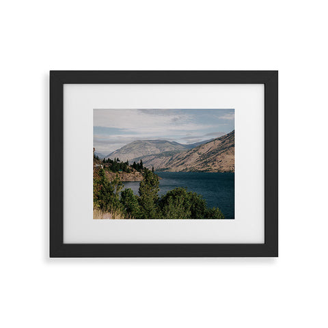 Hannah Kemp Lake Chelan Framed Art Print