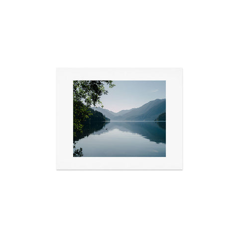 Hannah Kemp Lake Crescent Art Print