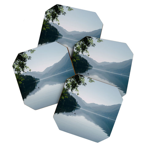 Hannah Kemp Lake Crescent Coaster Set