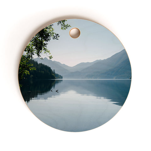 Hannah Kemp Lake Crescent Cutting Board Round