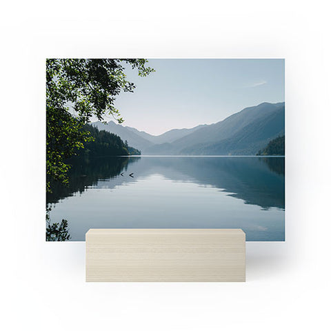 Hannah Kemp Lake Crescent Mini Art Print