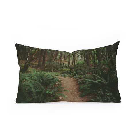 Hannah Kemp Lets go into the Woods Oblong Throw Pillow