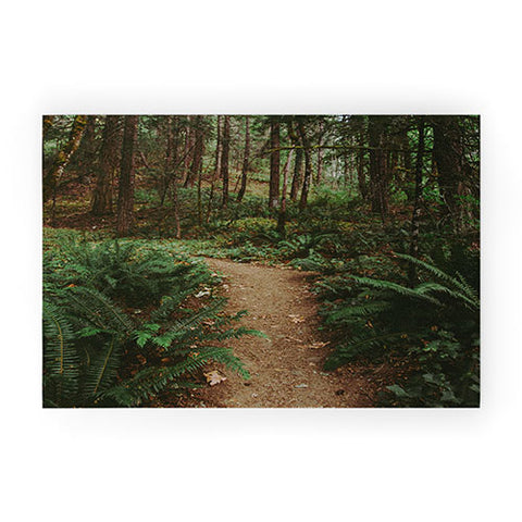 Hannah Kemp Lets go into the Woods Welcome Mat
