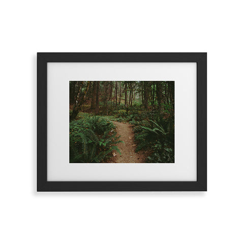 Hannah Kemp Lets go into the Woods Framed Art Print
