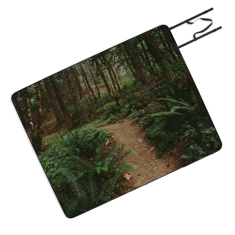 Hannah Kemp Lets go into the Woods Picnic Blanket