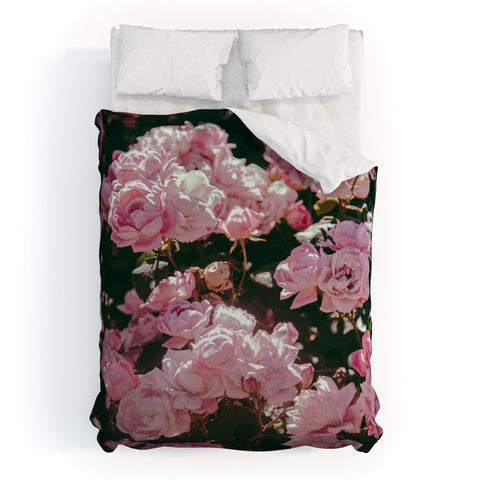 Hannah Kemp Light Pink Roses Duvet Cover