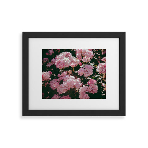 Hannah Kemp Light Pink Roses Framed Art Print
