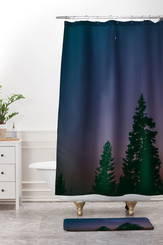 Hannah Kemp Little Moon Shower Curtain And Mat
