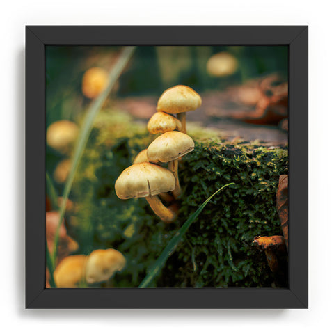Hannah Kemp Little Mushrooms Photo Recessed Framing Square