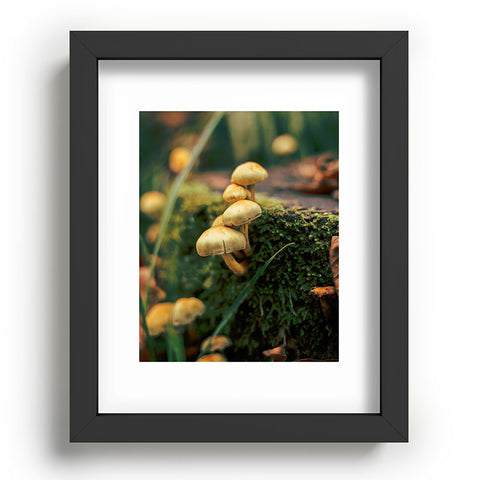 Hannah Kemp Little Mushrooms Photo Recessed Framing Rectangle