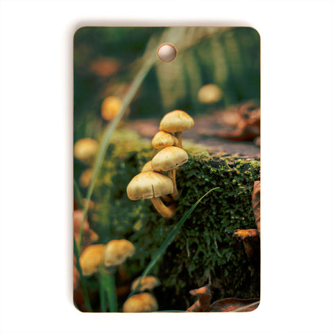 Hannah Kemp Little Mushrooms Photo Cutting Board Rectangle