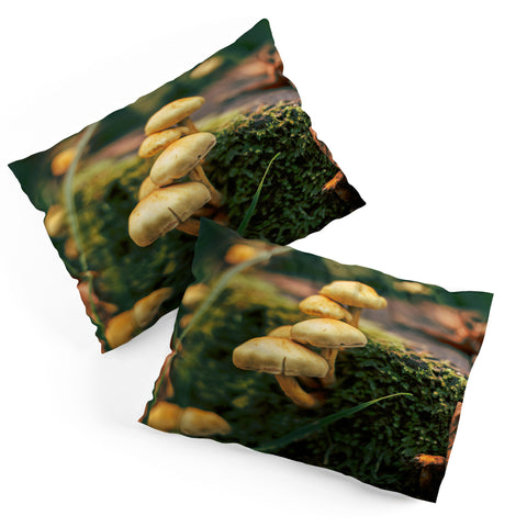 Hannah Kemp Little Mushrooms Photo Pillow Shams