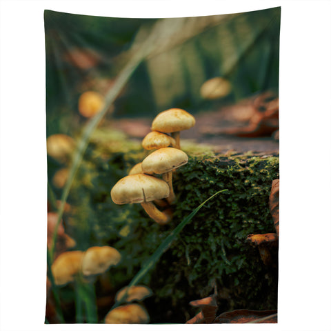 Hannah Kemp Little Mushrooms Photo Tapestry